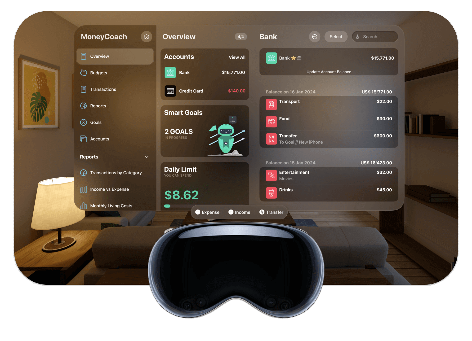 MoneyCoach Screenshot